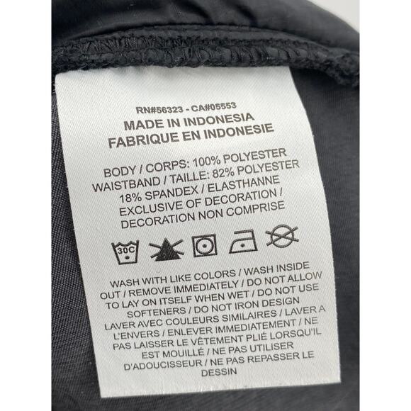 NIKE Women's Gray High-Rise Tech Side-Zip Hem Active Shorts SZ M - Picture 8 of 9